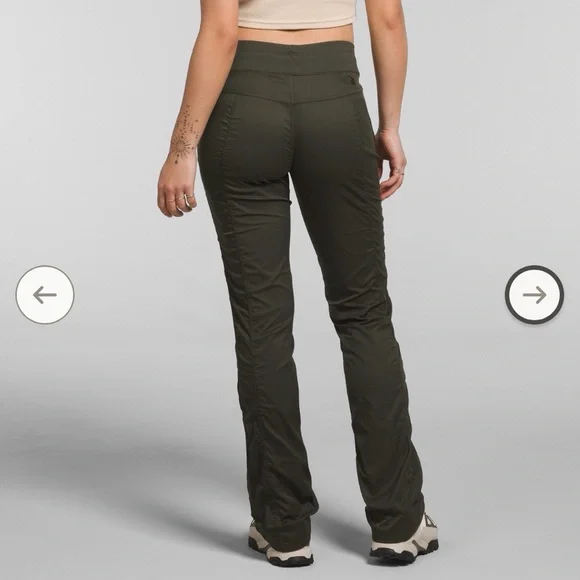 The North Face 
Aphrodite 2.0 Pants - Women's size Large Taupe Green - Picture 2 of 9